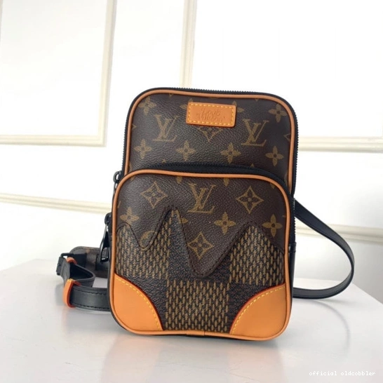 Official oldcobbler VUITTON SLING LOUIS NIGO BAG AMAZONE 0708